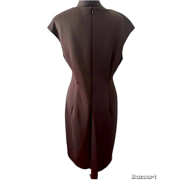 Connected Apparel for fitted zip up dress with cap sleeves ￼Size 16 - Picture 3 of 7